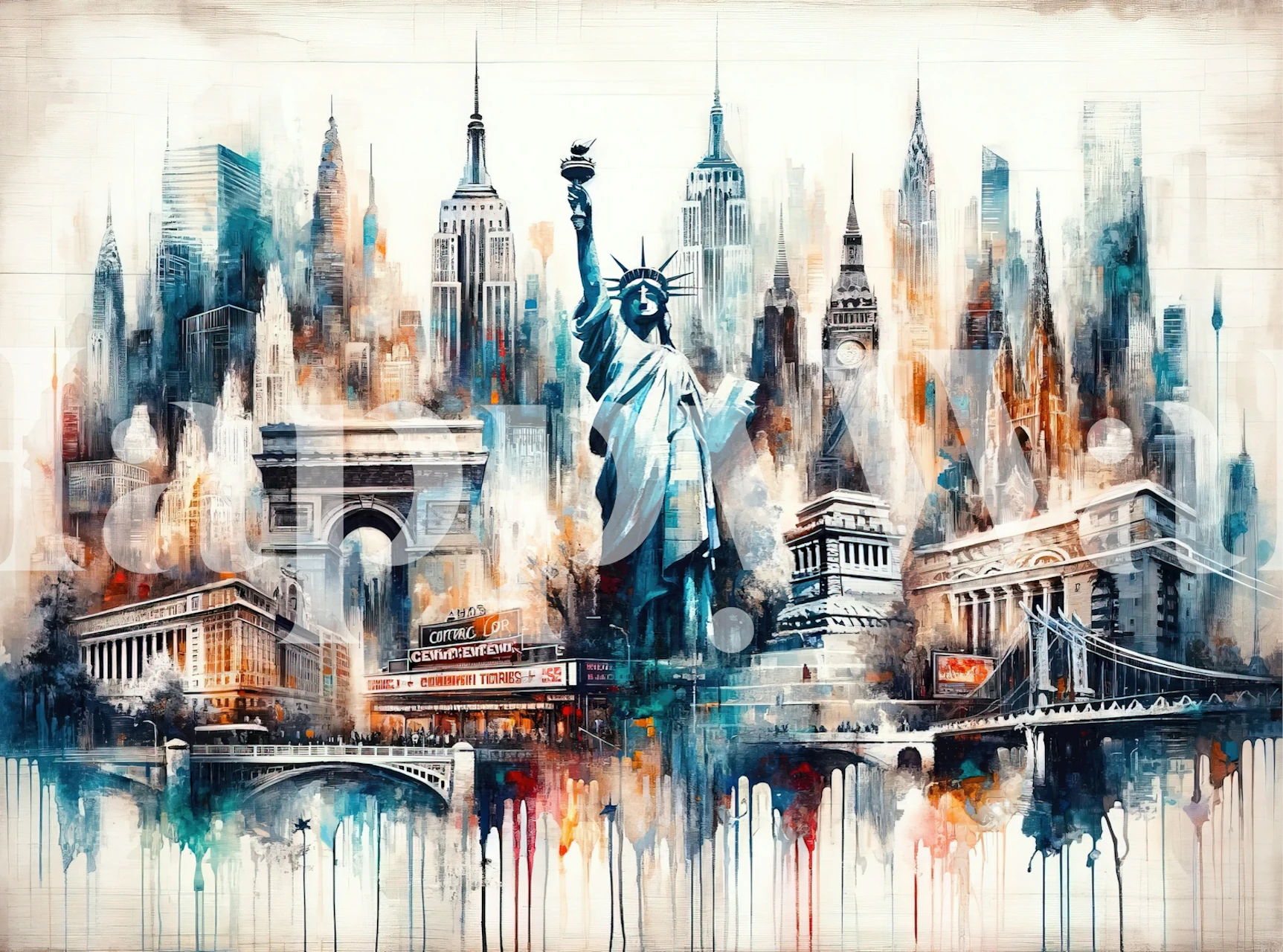 New York City Landmarks wallpaper