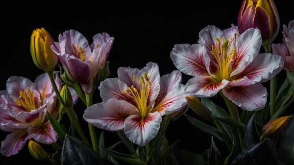 Exotic Floral Display