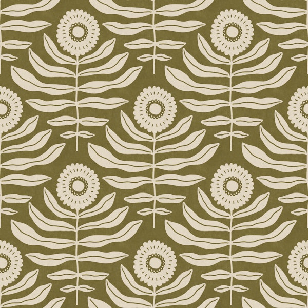 Olive Folk Floral