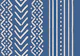 Indigo Mudcloth Stripes