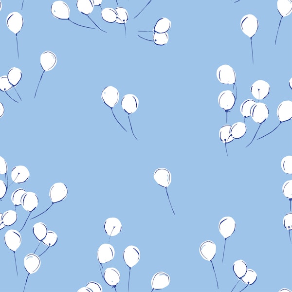 Balloons - blue