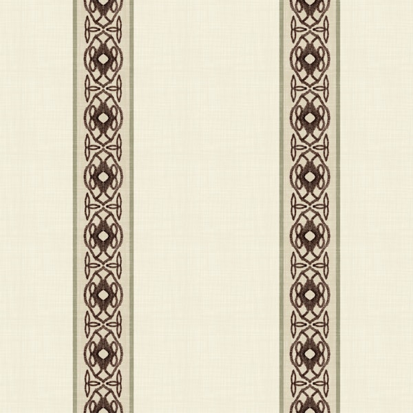 Antique Vertical Lace Stripes Bright - S
