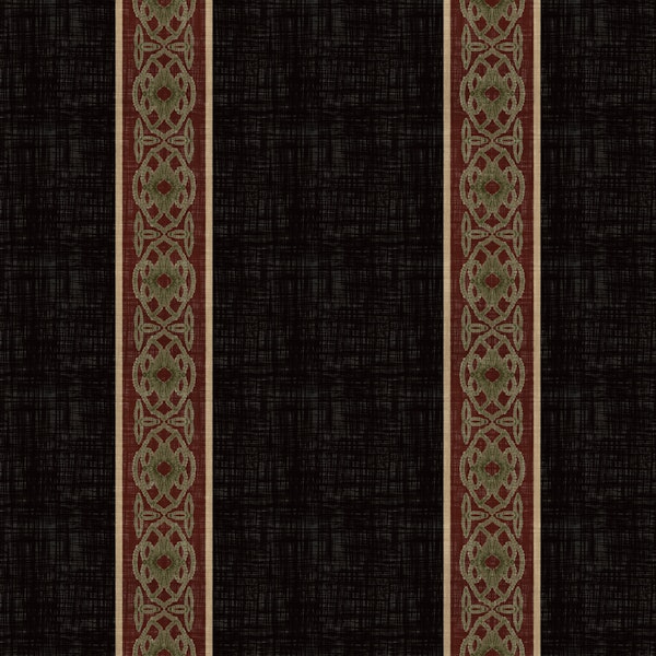 Antique Vertical Lace Stripes Dark - S