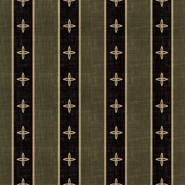 Antique Bengal Stripes Earthy