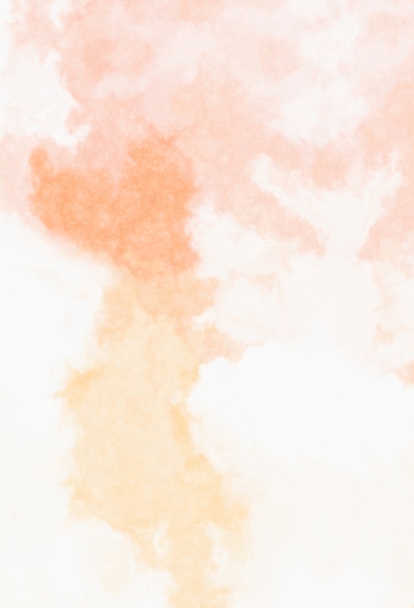 Soft Orange Watercolor Design