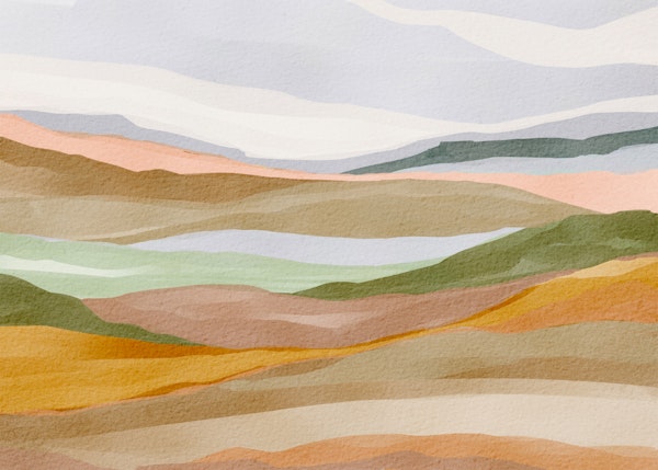 Muted Canyon Horizon
