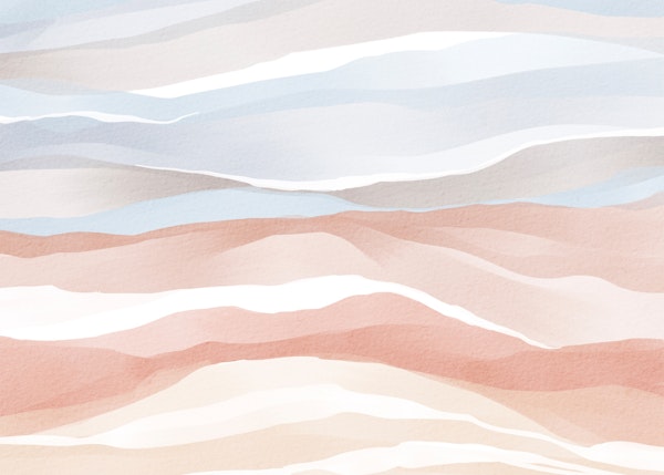 Serene Ombre Ridge Lines