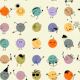 Funny Leisure polka dots Multicolor