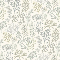 Pale Green Seaweed Botanical Extra Large wallpaper