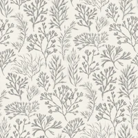 Pale Taupe Seaweed Botanical Extra Large wallpaper