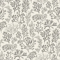 Taupe Seaweed Botanical Extra Large wallpaper