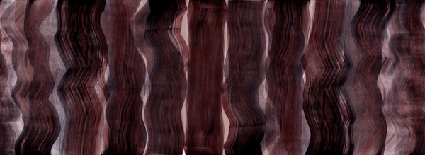 Dark Red Brush Stripes
