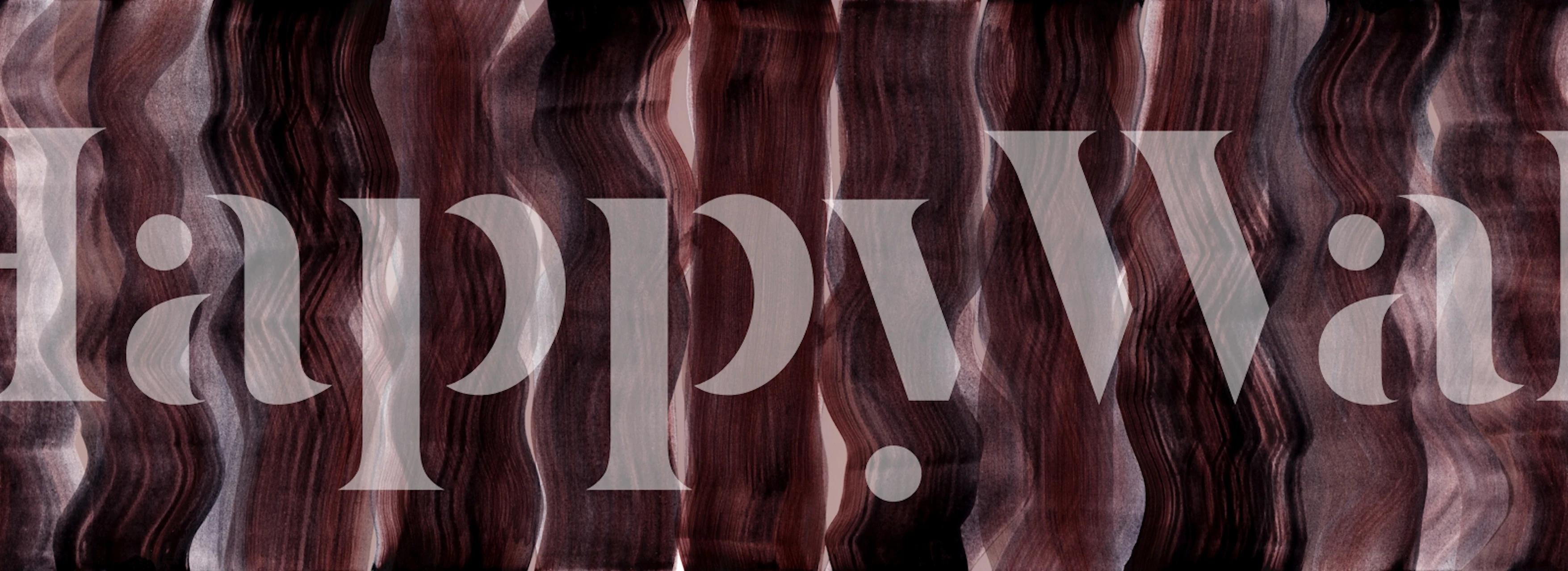 Dark Red Brush Stripes tapete