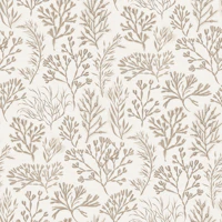 Pale Beige Seaweed Botanical Extra Large wallpaper
