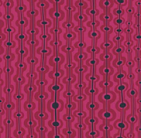 Seaweed Stripes - charcoal Raspberry - M behang