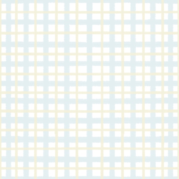 Soft Blue Cottage Windowpane Pattern