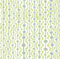 Seaweed Stripes - Melon and cream Large tapetas
