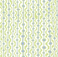 Seaweed Stripes - Melon and cream Medium tapetas