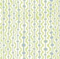 Seaweed Stripes - Melon and cream - small tapeta