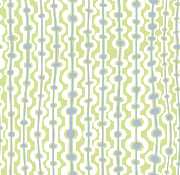 Seaweed Stripes - Melon and cream - small