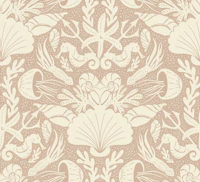 Nautical Mandala Cream Beige tapet