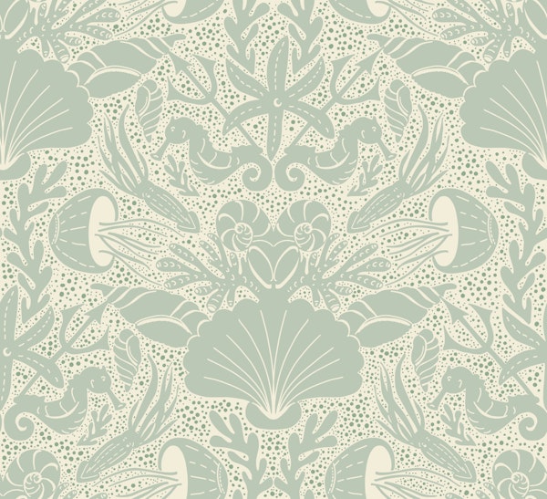 Nautical Dreamscape sage green