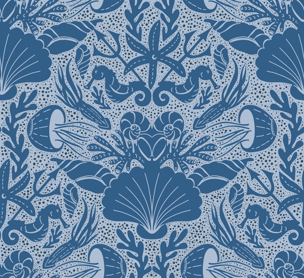 Nautical Dreamscape deep blue