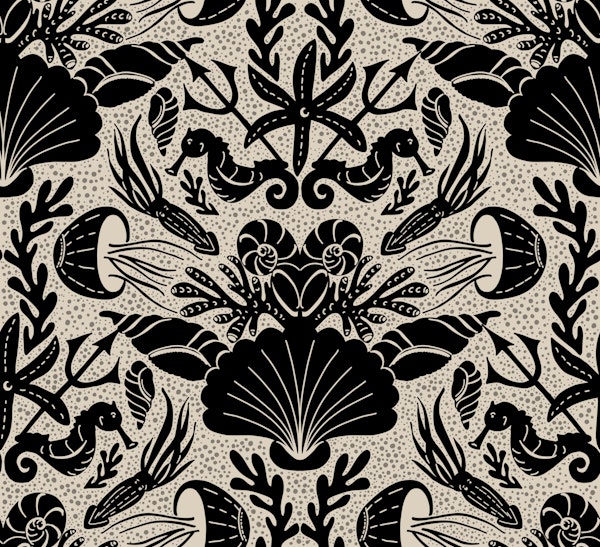 Nautical Dreamscape black sand