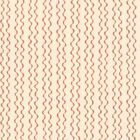 Retro Terracotta Hand-painted Wavy Stripes tapeet