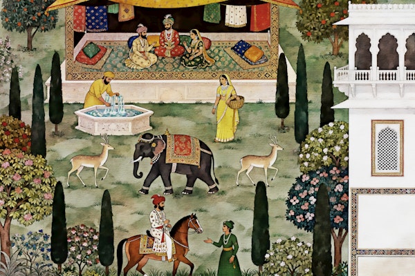 Jaipur Garden Scene
