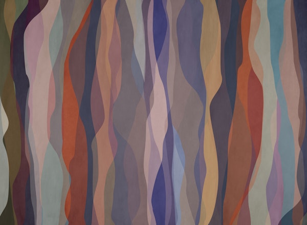 Modern Organic Stripe Waves