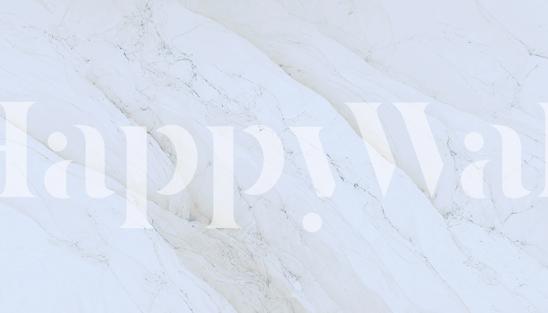 Soft Blue Veined Marble tapete