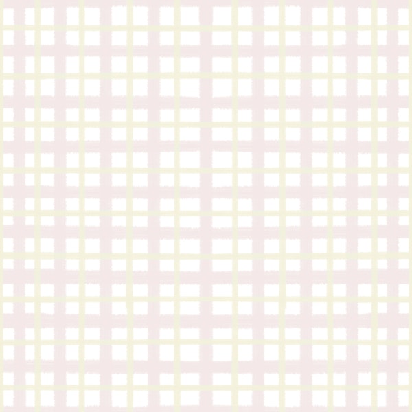 Blush Cottage Windowpane Pattern