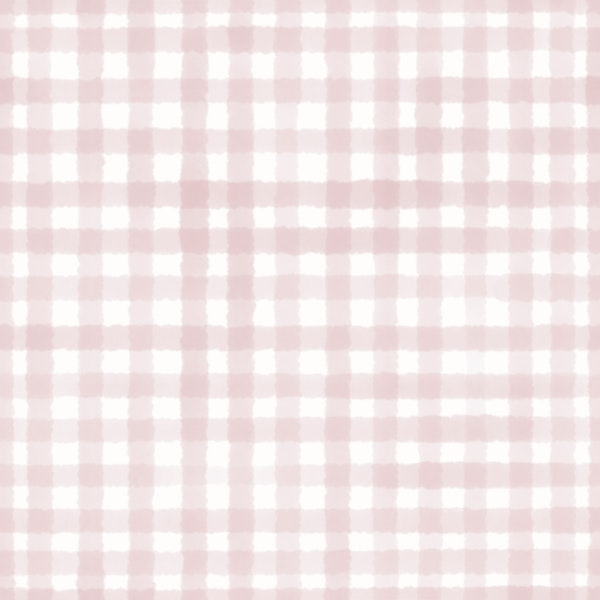 Blush Gingham Pattern