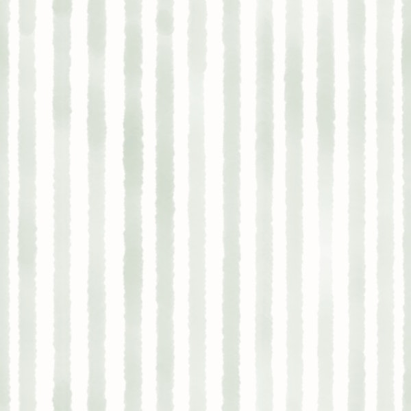 Watercolor Sage Stripe Pattern