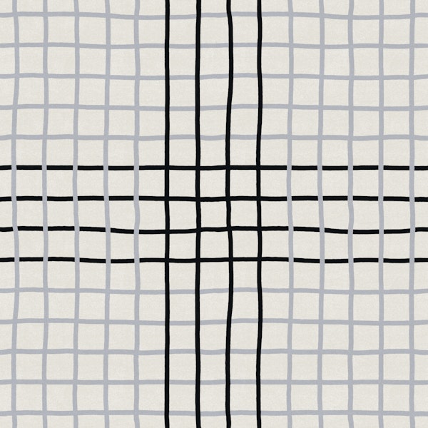 Hand drawn modern grid lines neutral
