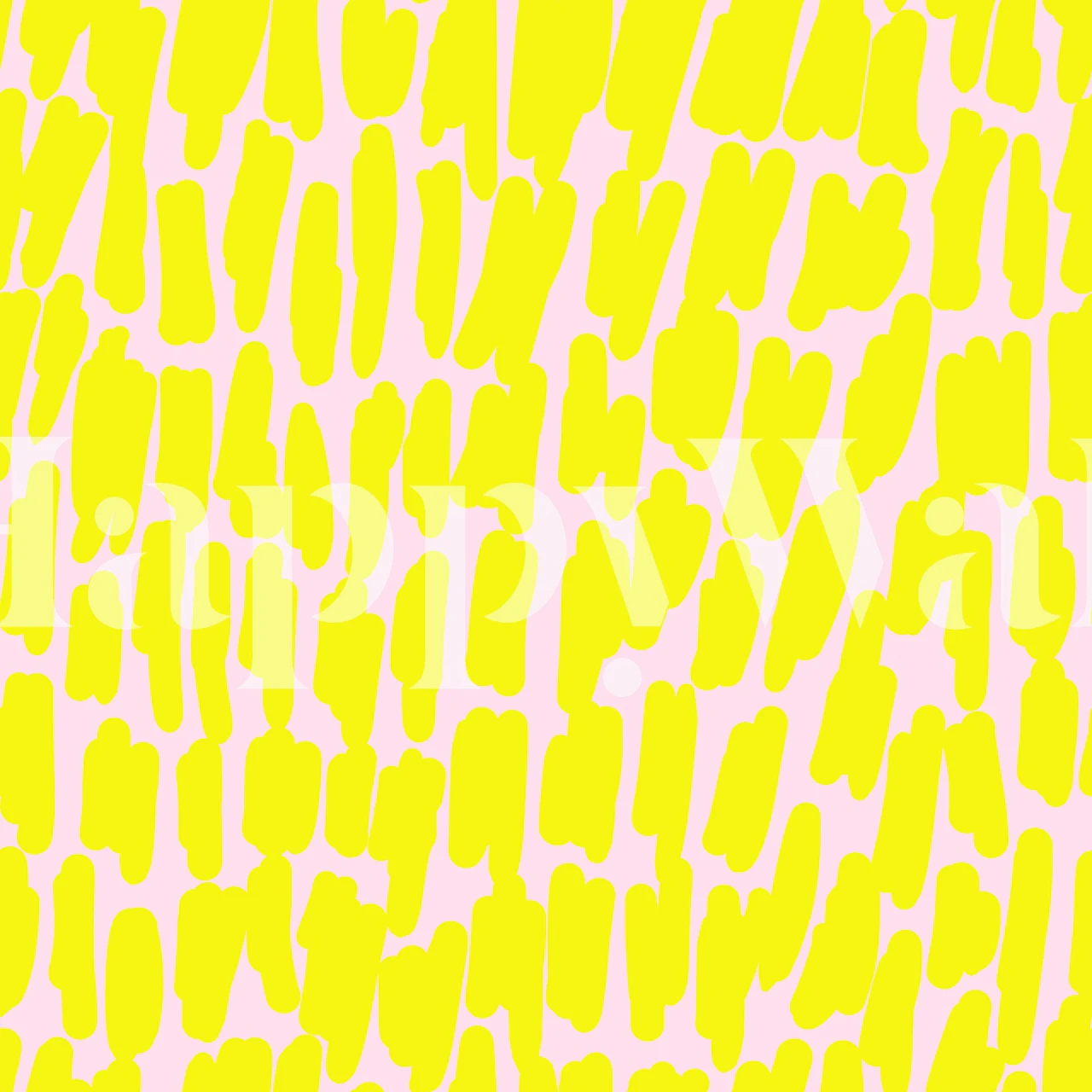 tapeta Yellow Pink Pop Abstract v izbe