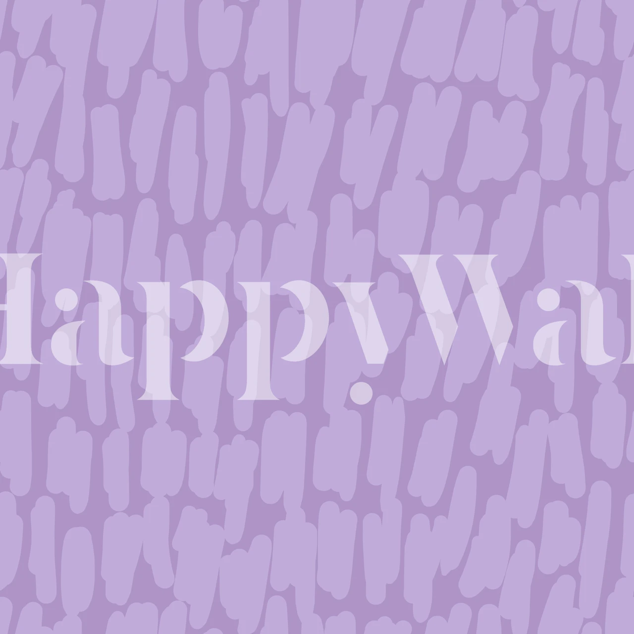 Lavender brushstroke texture wallpaper in a room