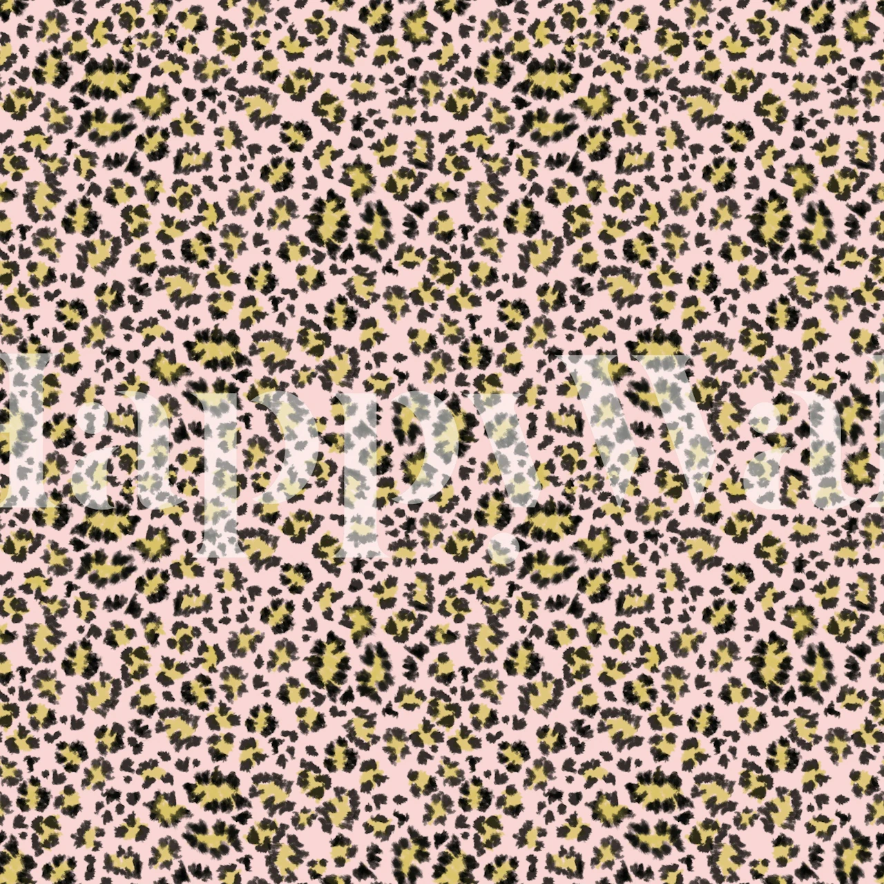 Elegantní tapeta s leopardím vzorem v pokoji