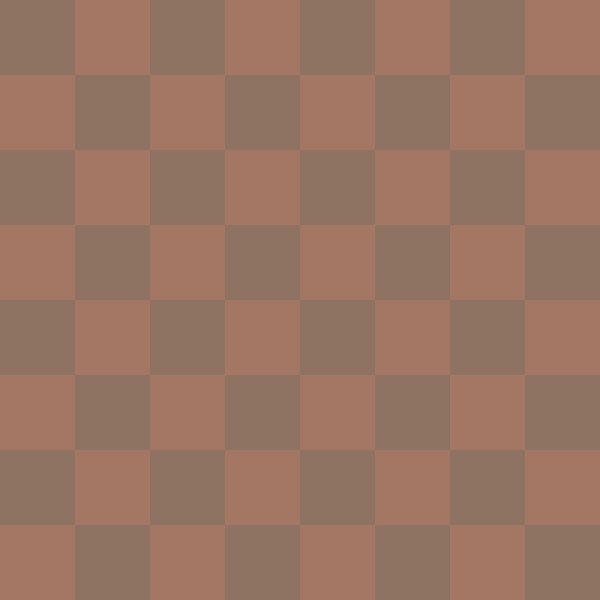 Brown Terracotta Checker Pattern