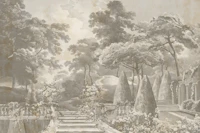 Ancient landscape tapete
