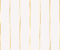 Thin Painterly Stripe - Butter Yellow tapete
