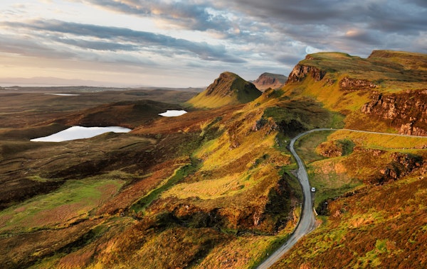 Scenic View Over Quiraing