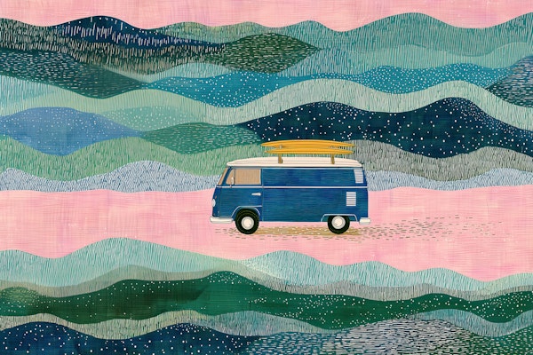 Surf Van Coastal Escape