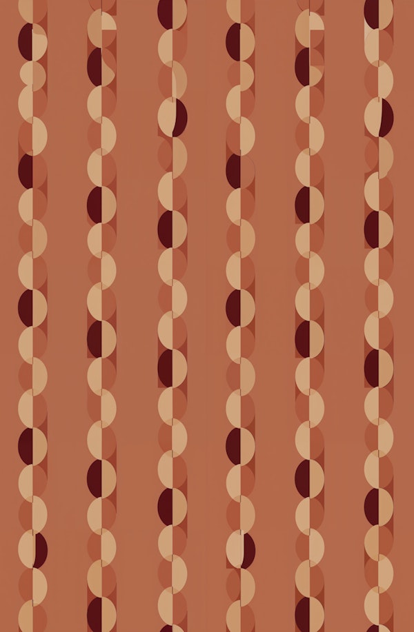 Warm Earth Tone Geometric Stripes