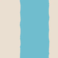 Grandmillennial Stripe Sky Blue wallpaper