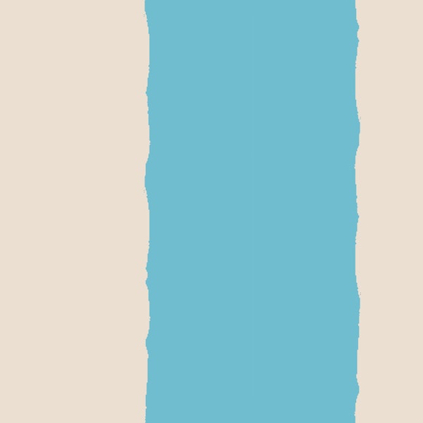 Grandmillennial Stripe Sky Blue