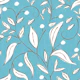 Scandi Botanical Vine Sky Blue