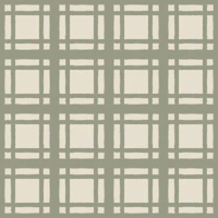 Soft Olive Square Lattice papel pintado
