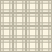 Neutral Taupe Grid Checks papel pintado